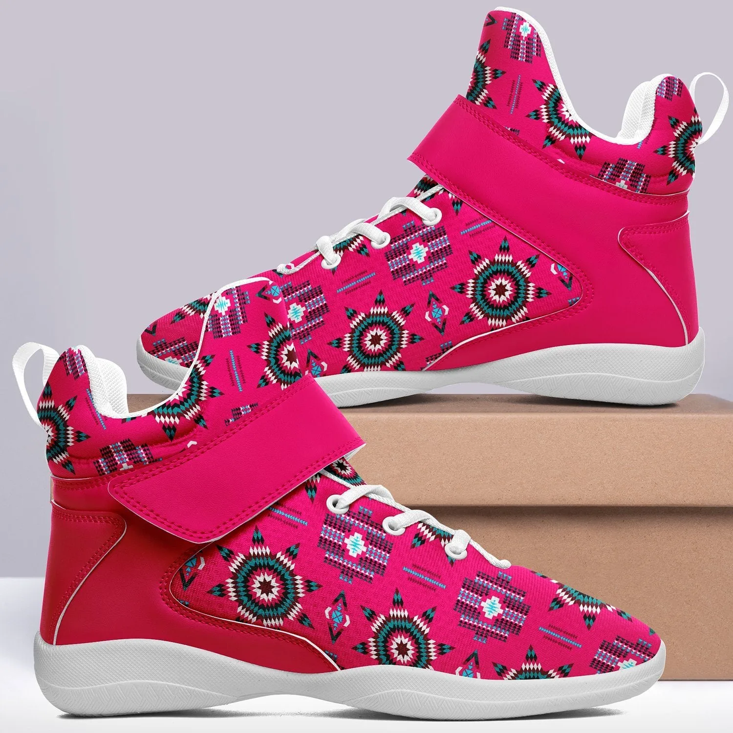 Rising Star Strawberry Moon Ipottaa Basketball / Sport High Top Shoes