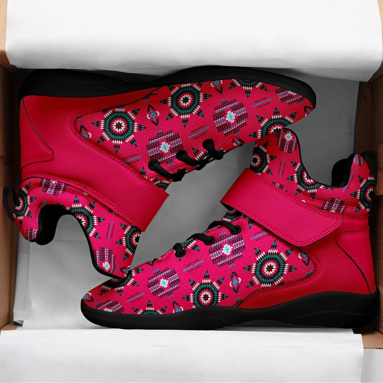 Rising Star Strawberry Moon Ipottaa Basketball / Sport High Top Shoes