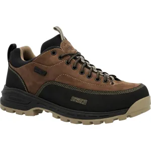 Rocky Mens Brown/Black Leather MTN Stalker Pro WP Hiking Oxford