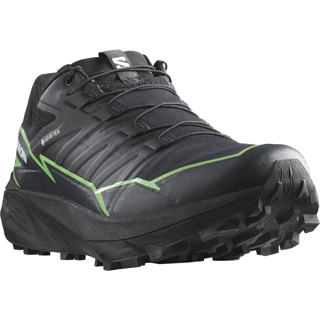 Salomon Thundercross GTX (Black/Green Gecko/Black) Mens