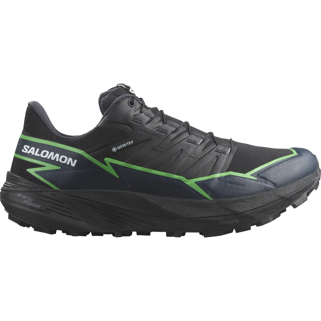 Salomon Thundercross GTX (Black/Green Gecko/Black) Mens