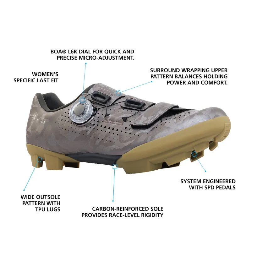 SH-RX600W Women's Gravel Bike Shoes