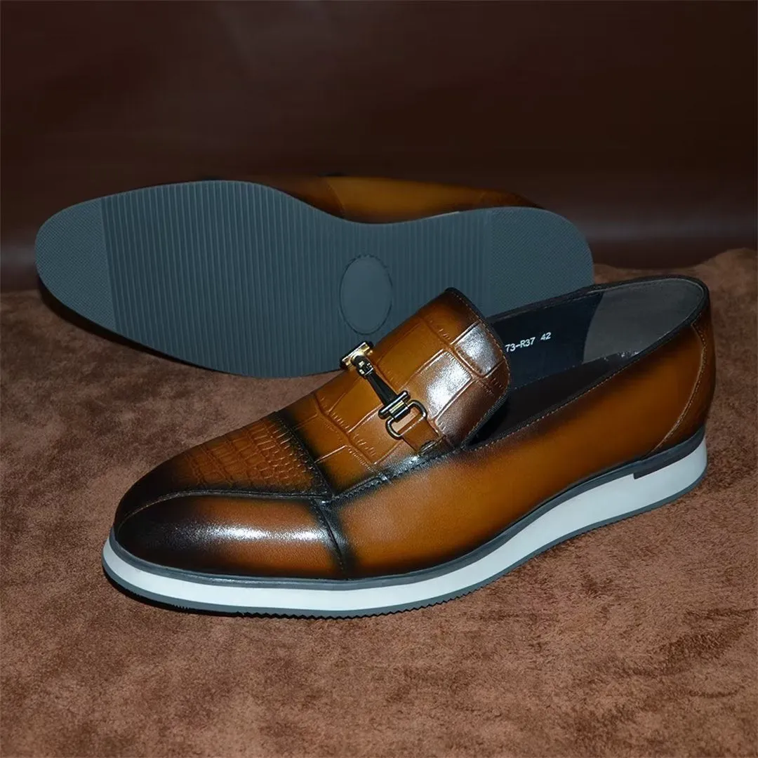 Sleek Slip-On Style Dress Shoes