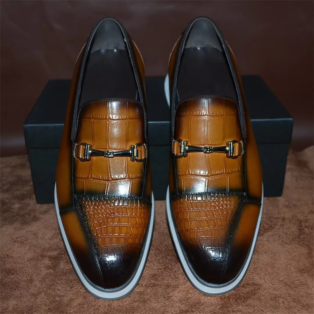 Sleek Slip-On Style Dress Shoes