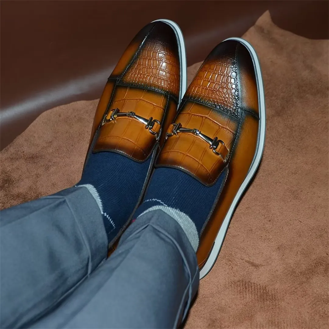 Sleek Slip-On Style Dress Shoes