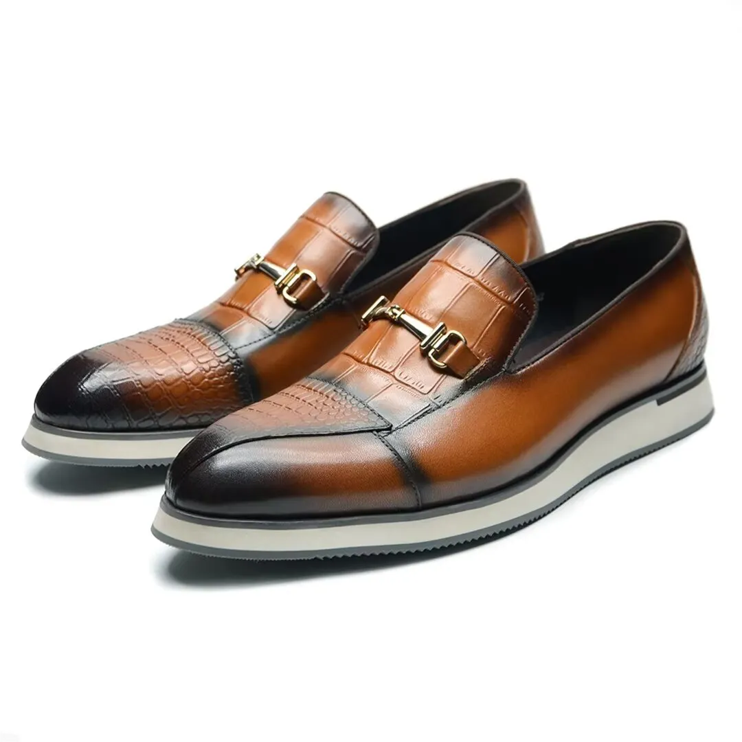 Sleek Slip-On Style Dress Shoes