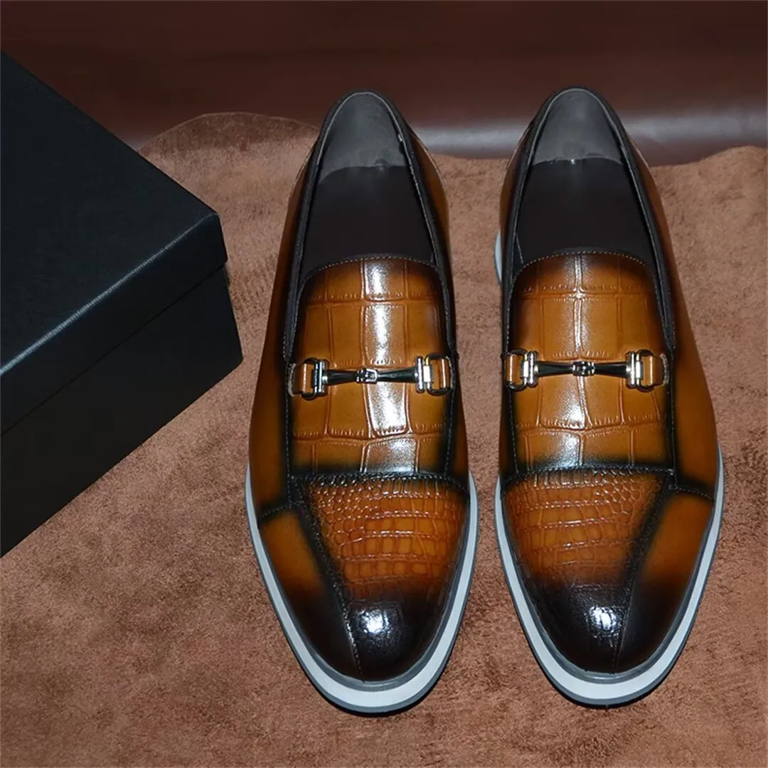 Sleek Slip-On Style Dress Shoes