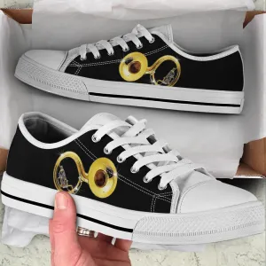 Sousaphone Low Top Music Shoes, Canvas Shoes Design, Low Top Sneaker