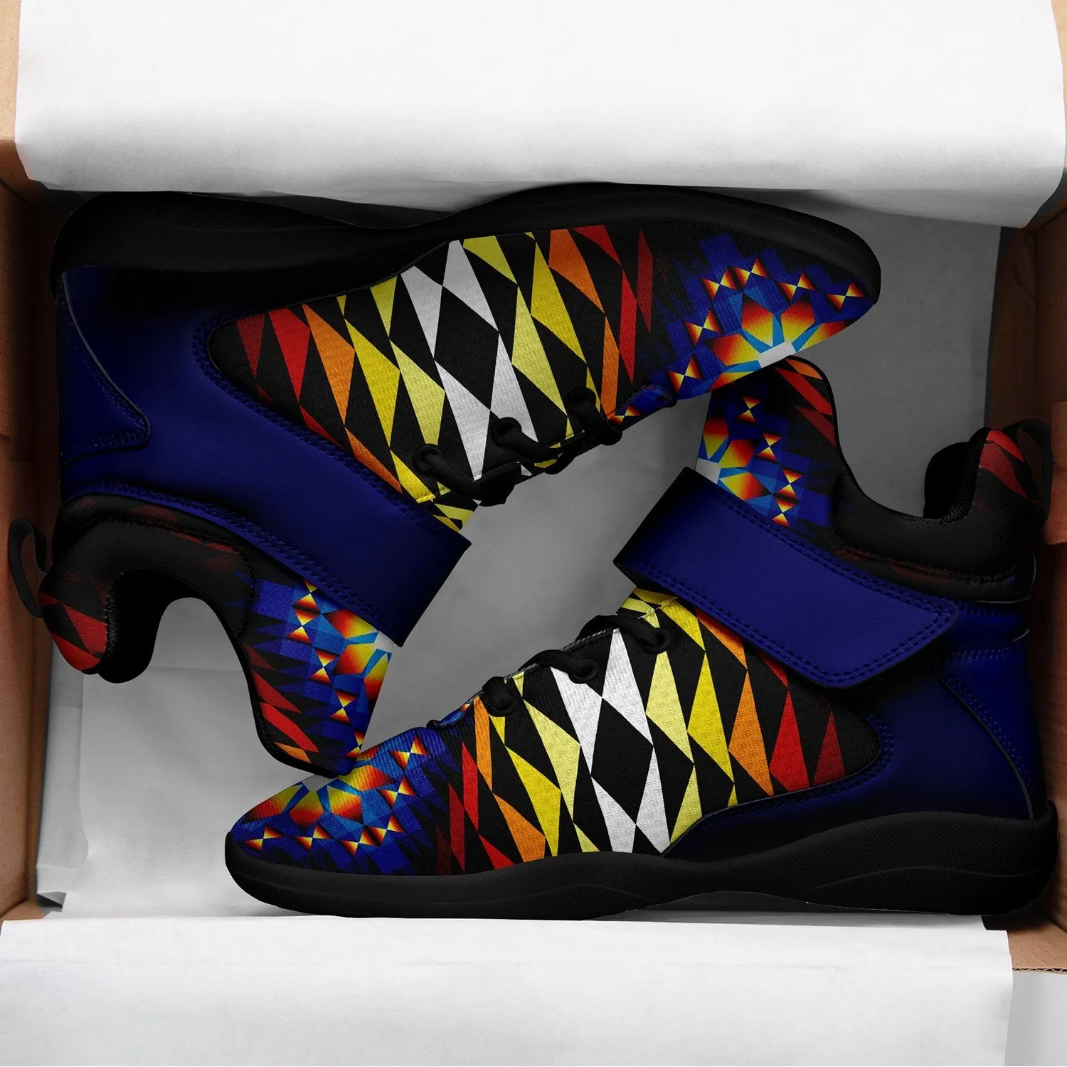 Sunset Blanket Ipottaa Basketball / Sport High Top Shoes