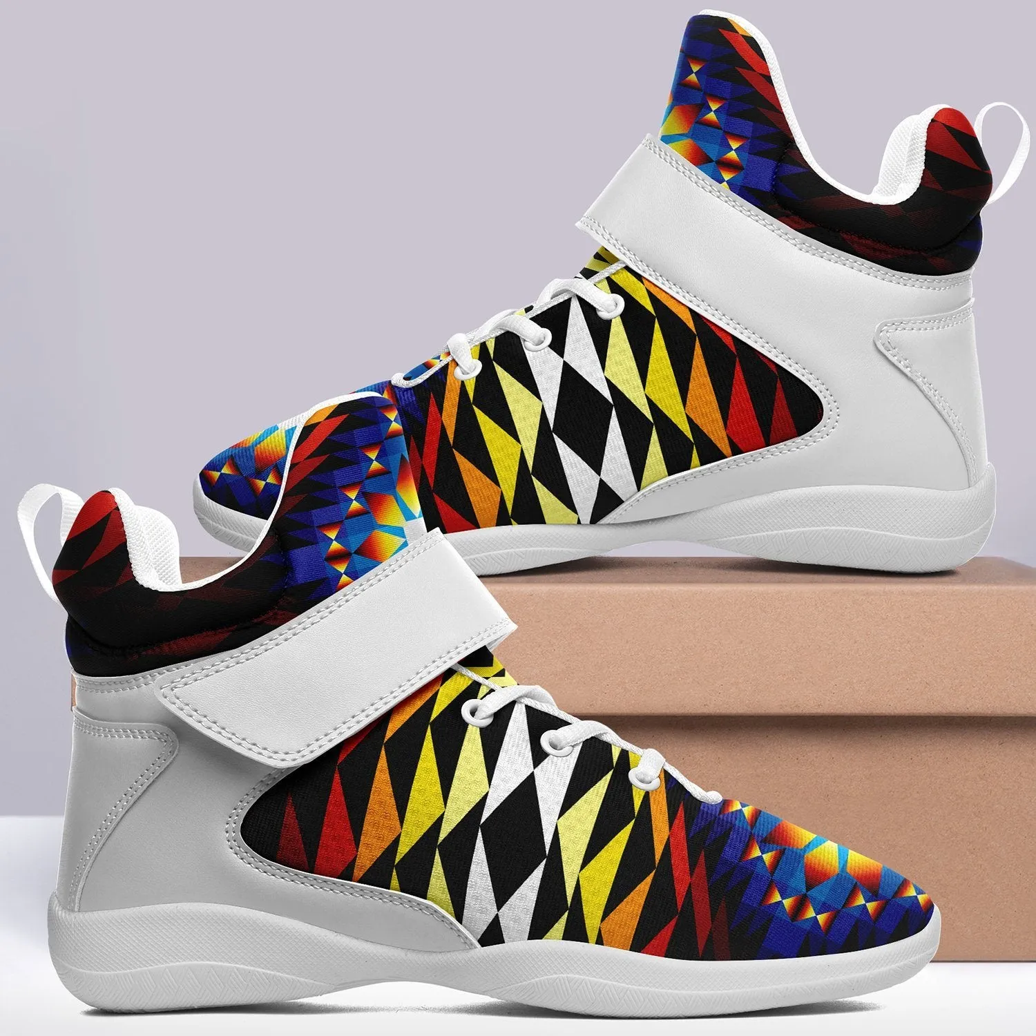 Sunset Blanket Ipottaa Basketball / Sport High Top Shoes