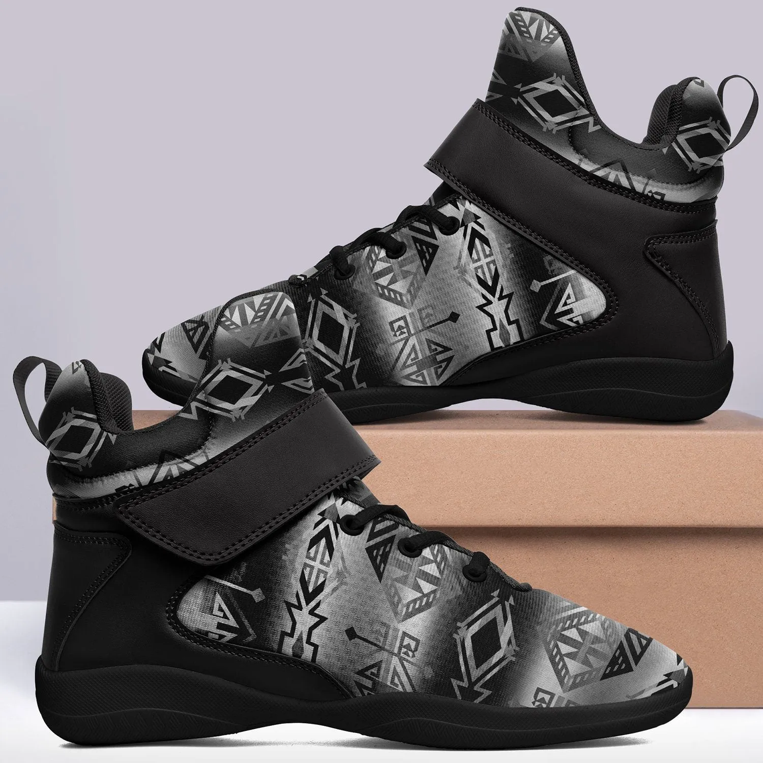 Trade Route Cave Ipottaa Basketball / Sport High Top Shoes - Black Sole