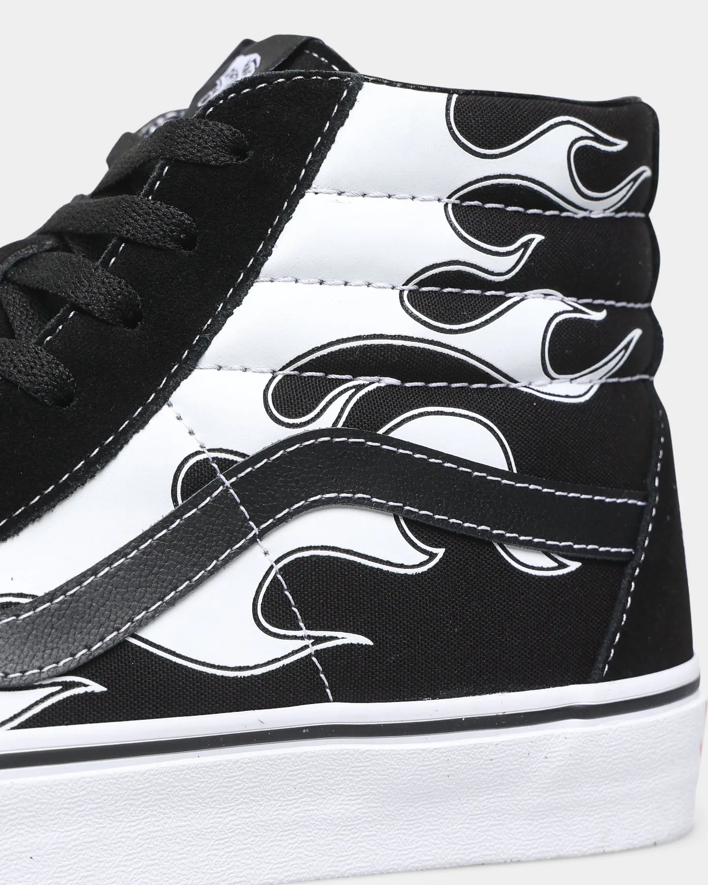 Vans SK8-HI 'Flame' Black/White