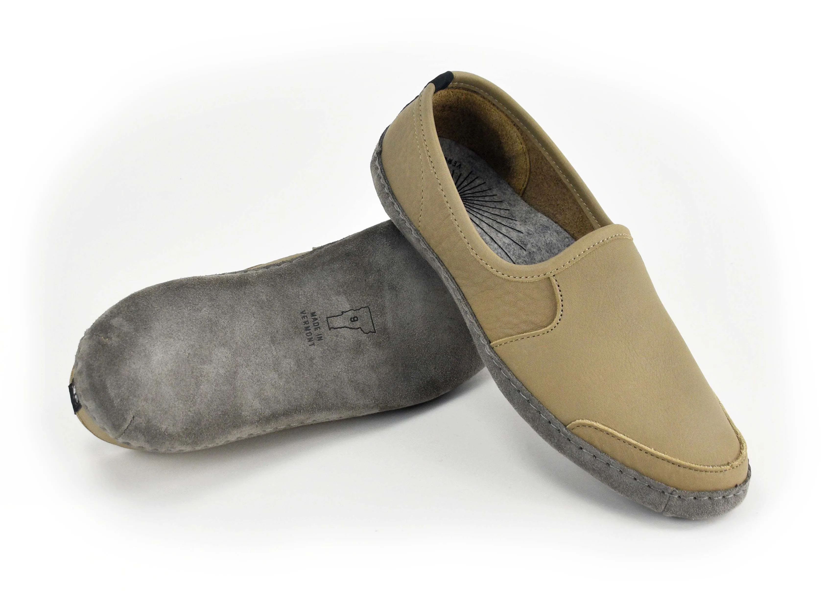 Vermont House Shoes®: Loafer - Stone