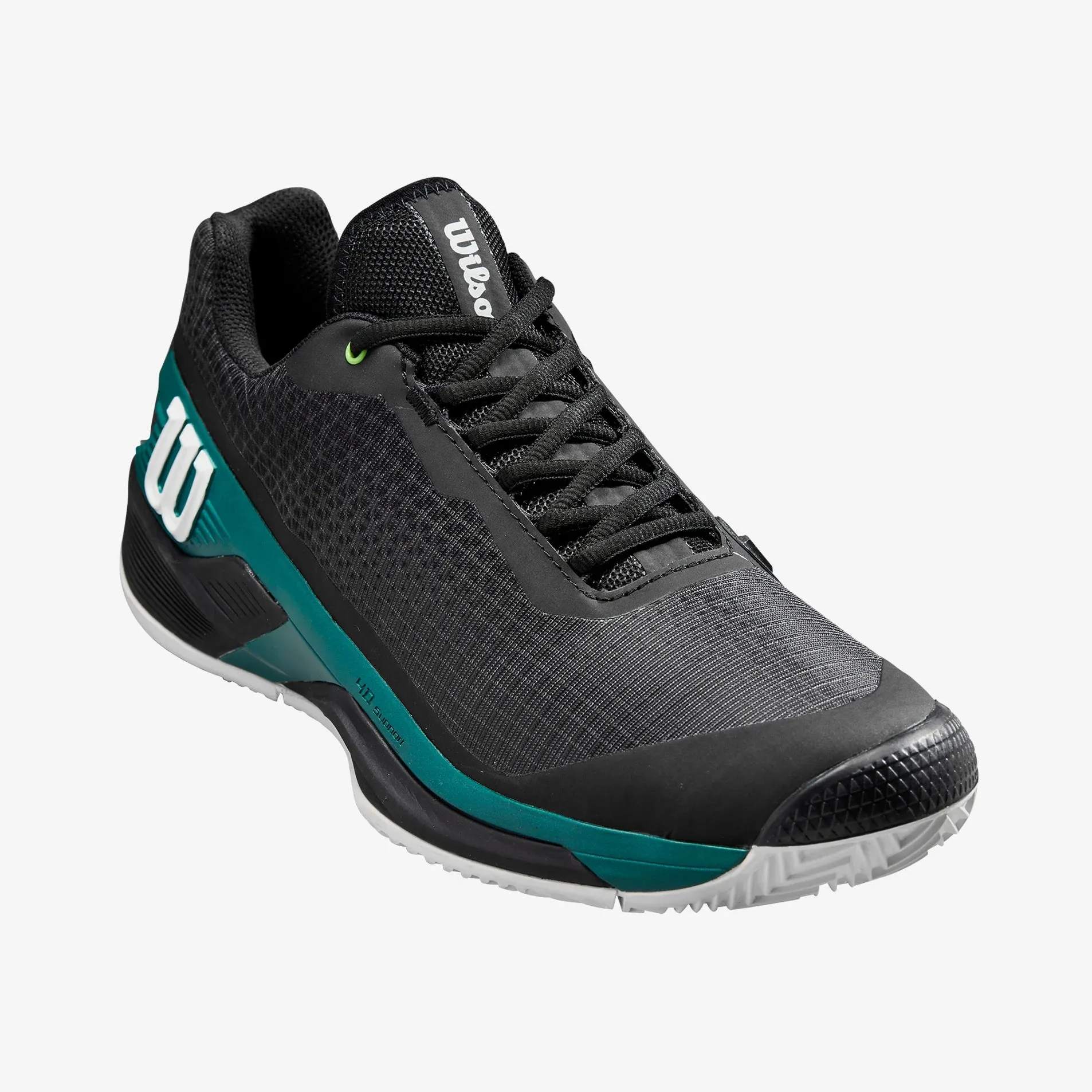 Wilson RUSH PRO 4.0 Blade Black/Deep Teal Women's Tennis Shoes