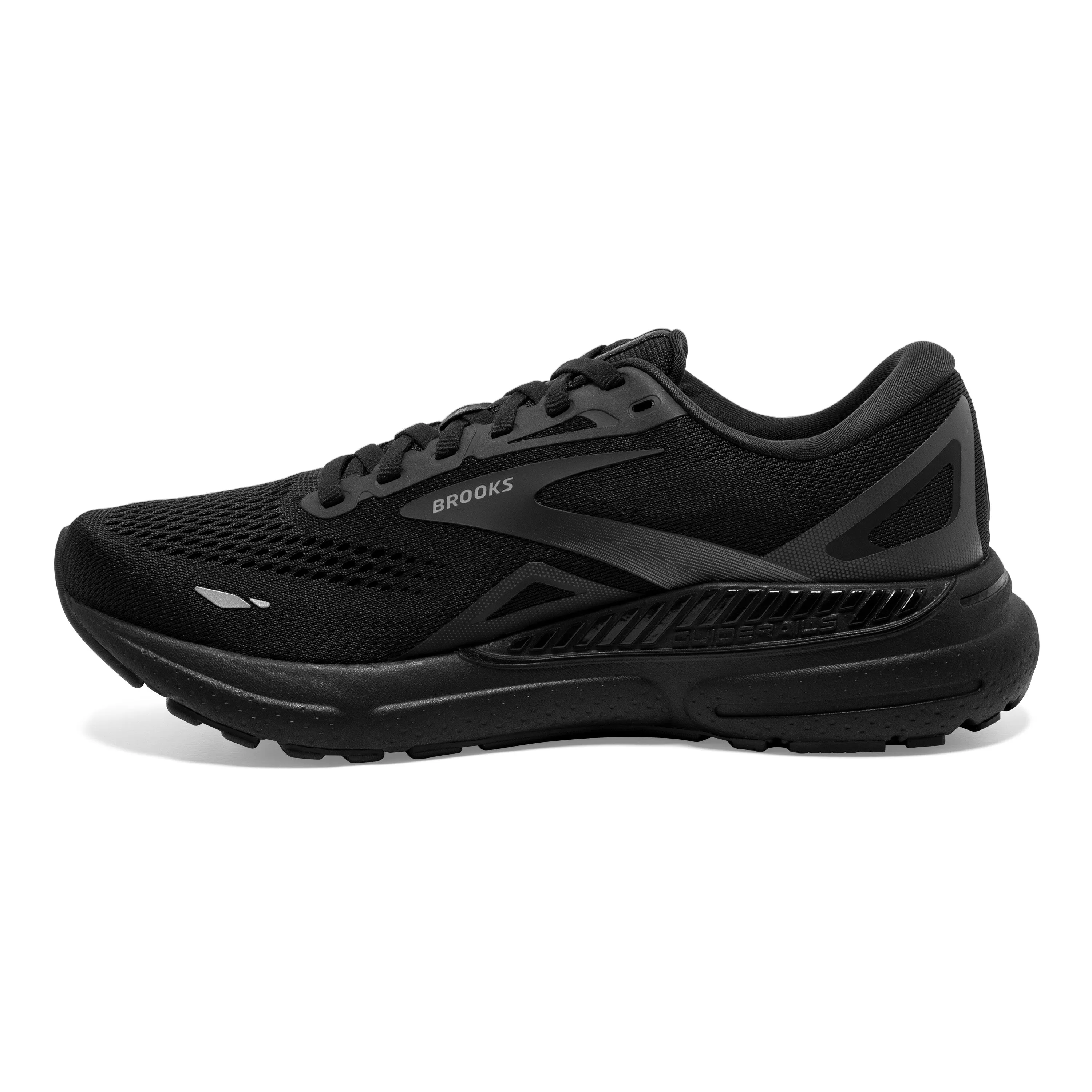 Women's Brooks Adrenaline GTS 23 1203811D020 Color: Black / Black / Ebony (WIDE WIDTH)