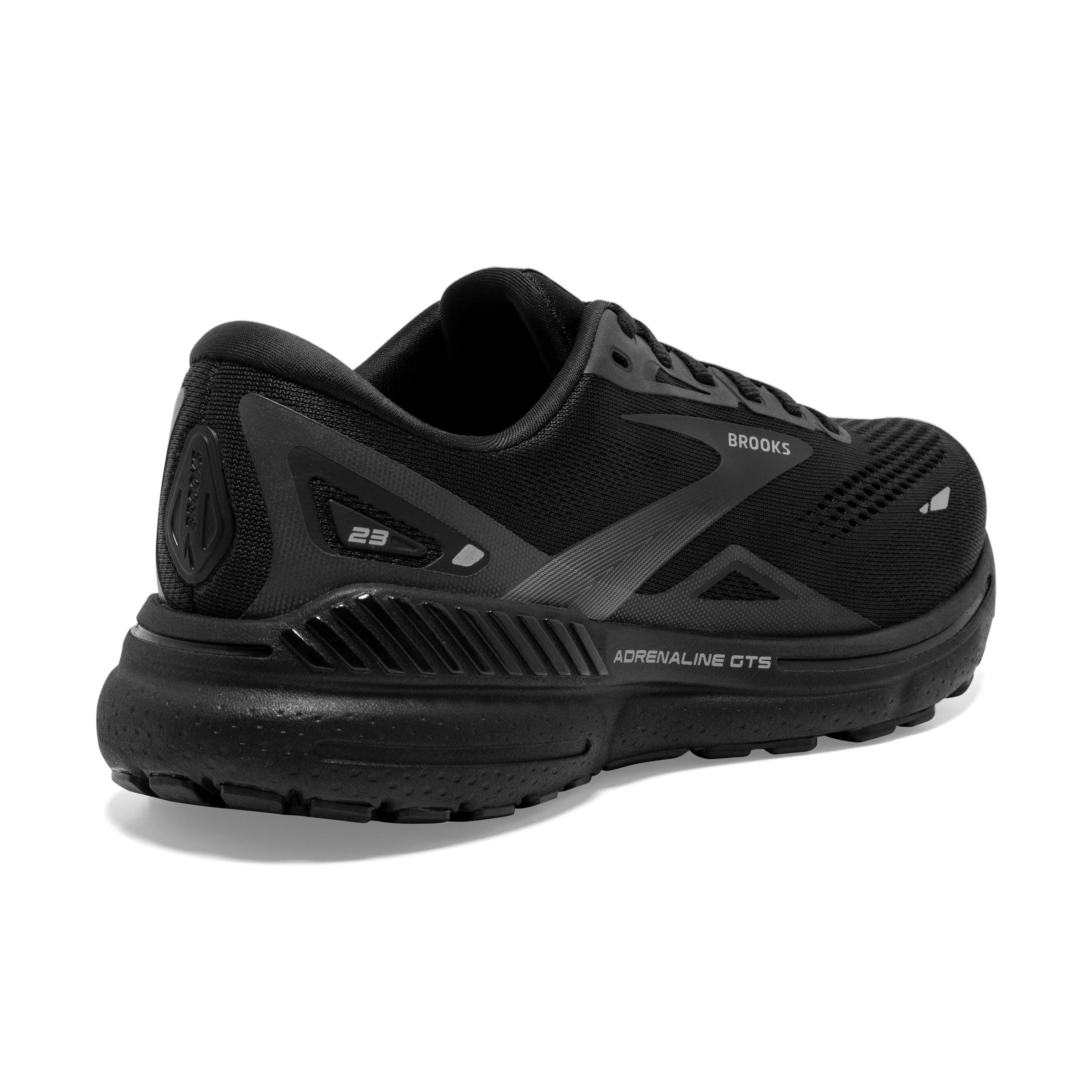 Women's Brooks Adrenaline GTS 23 1203811D020 Color: Black / Black / Ebony (WIDE WIDTH)