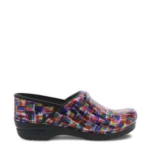 Women's Dansko Professional Clog Color: Color Block Patent