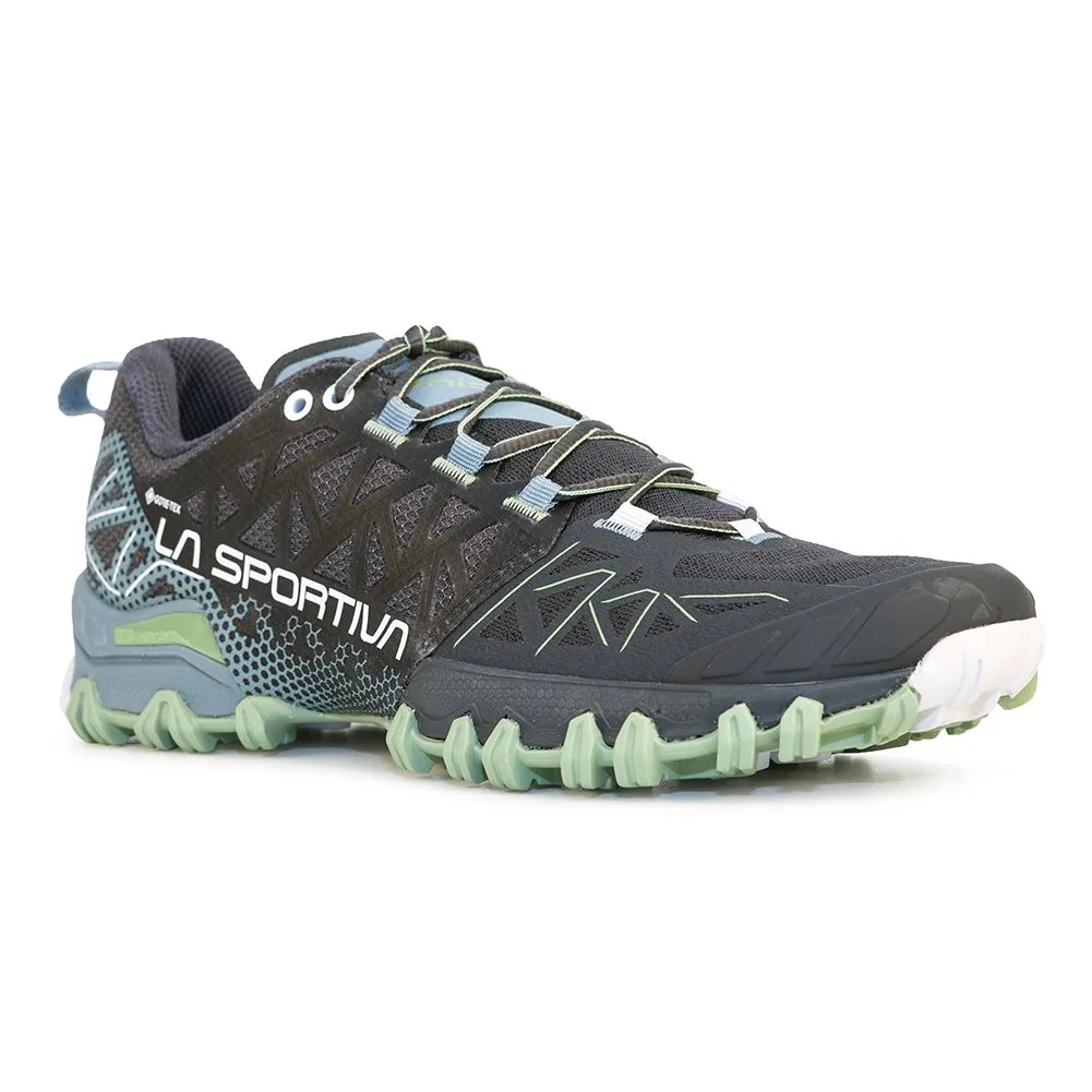 Women's La Sportiva Bushido II GTX Color: Carbon/ Mist