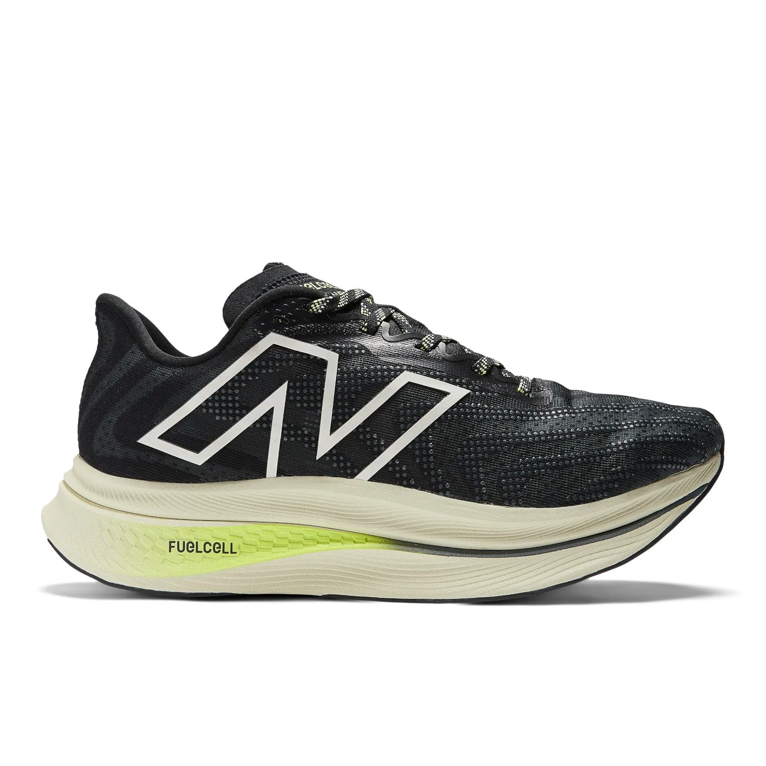 Women's New Balance FuelCell SuperComp Trainer v2 Color: Black with Thirty Watt