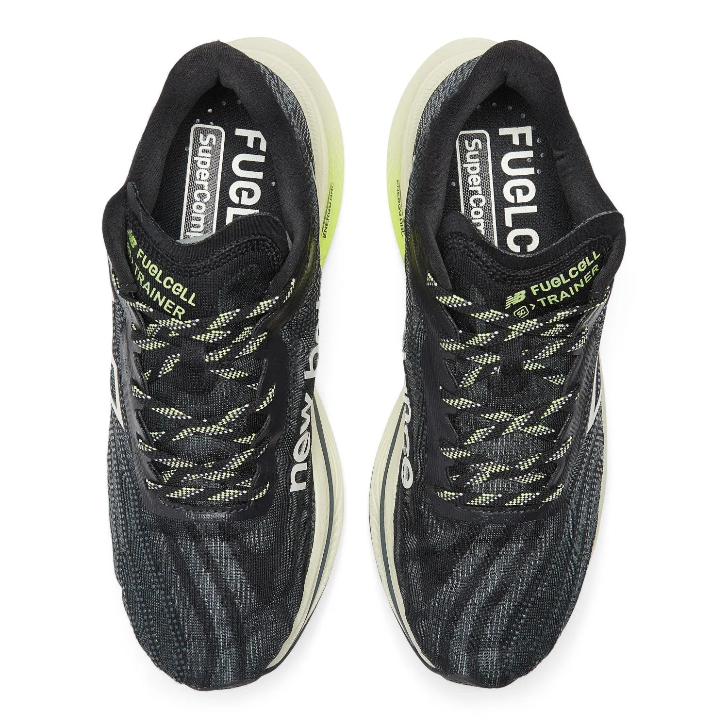 Women's New Balance FuelCell SuperComp Trainer v2 Color: Black with Thirty Watt