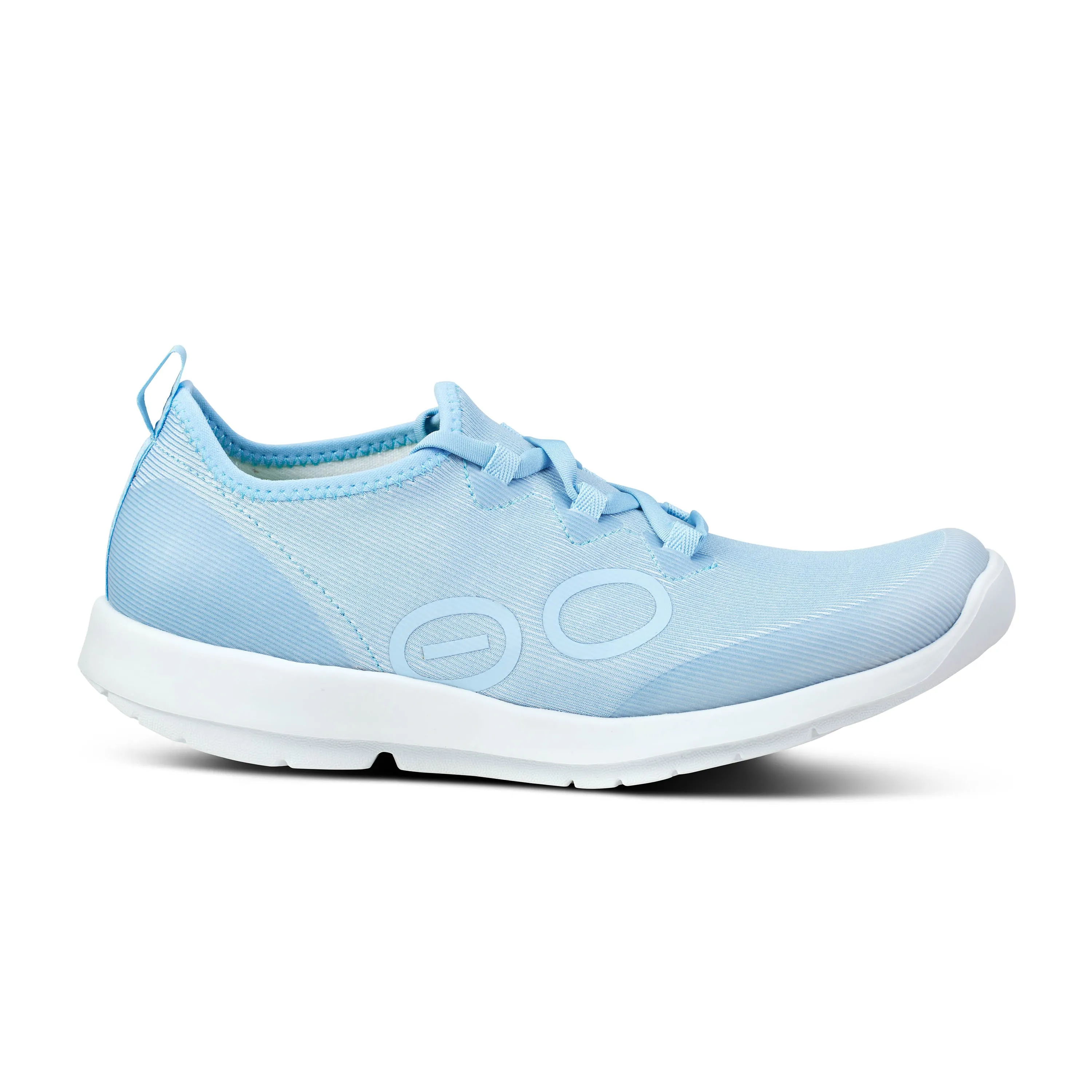 Women's Oofos OOmg Sport ls Low Shoe Color: Carolina Blue