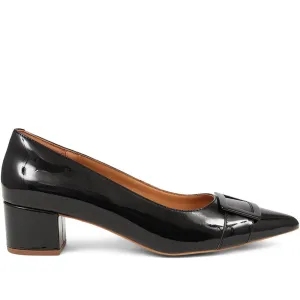 Ziggy Pointed-Toe Court Shoes  - ZIGGY / 325 304